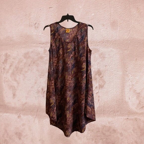 Karma Circle Plus 3 XL Women's Swing Dress Animal Print *1047​​ - Picture 5 of 12